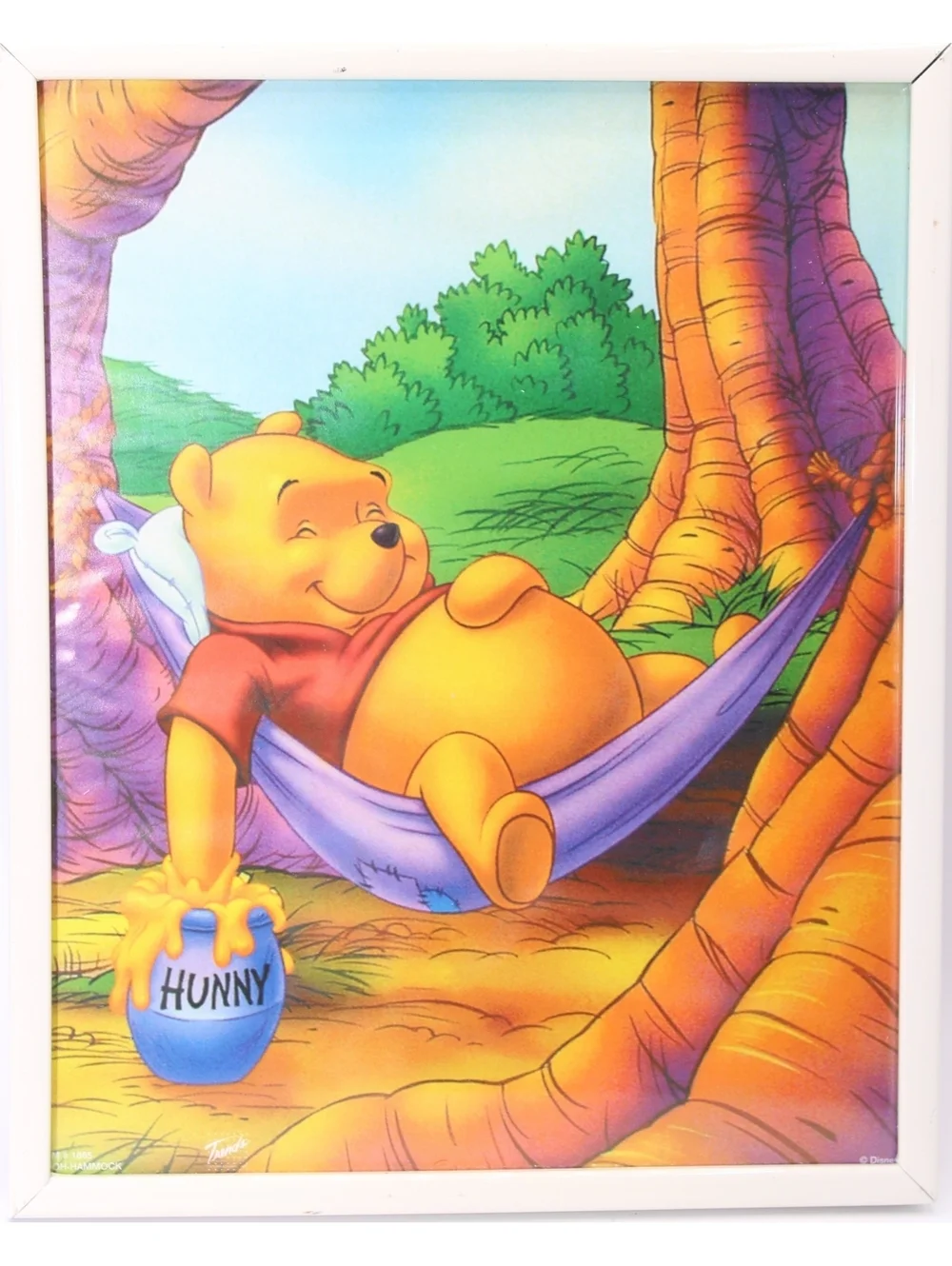 Vintage Trends Disney Picture Framed Winnie the Pooh Hammock Photo Frame #1665